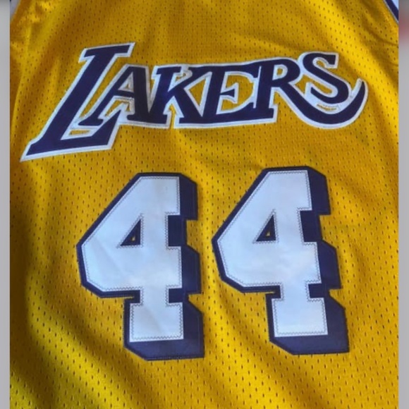 Jerry West Lakers jersey men’s large - Picture 2 of 5
